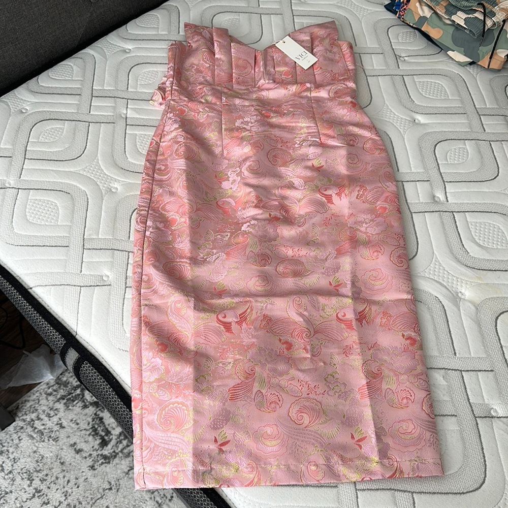 Vici Collection - Such a Charm strapless dress